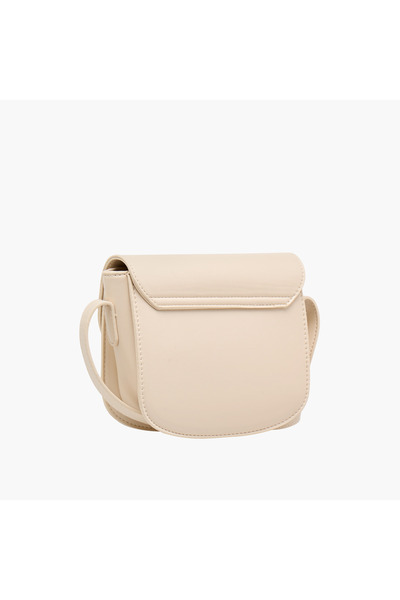 Adore Solid Crossbody Bag with Adjustable Strap