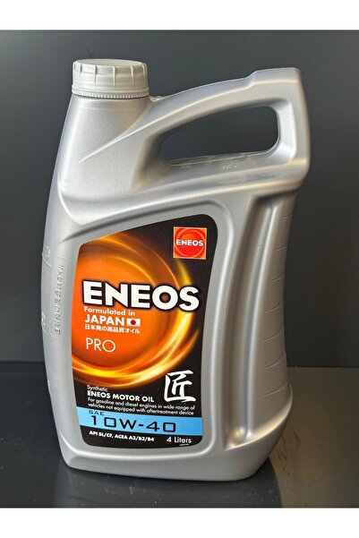 ENEOS Pro 10W-40 4 LT Sentetik Motor Yağı (Orijinal Japon Üret