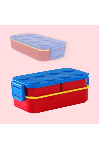 SQUARE ONE GIFTS Brickware Classic Lunch Box – Stack & Snack Edition