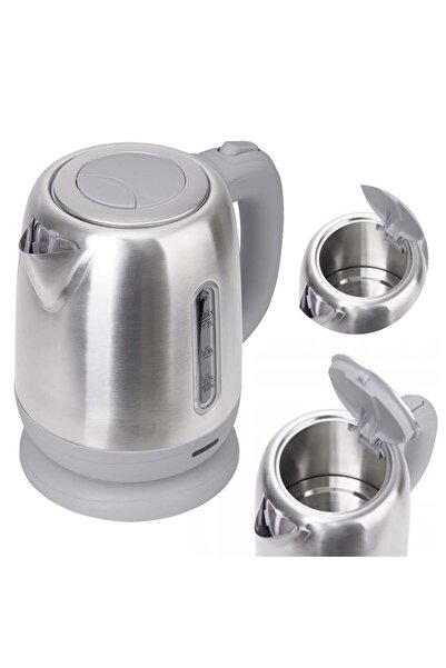 Crown Crw-7211 1800W 1.8 Liter Luxury Steel Water Heater Kettle Inox