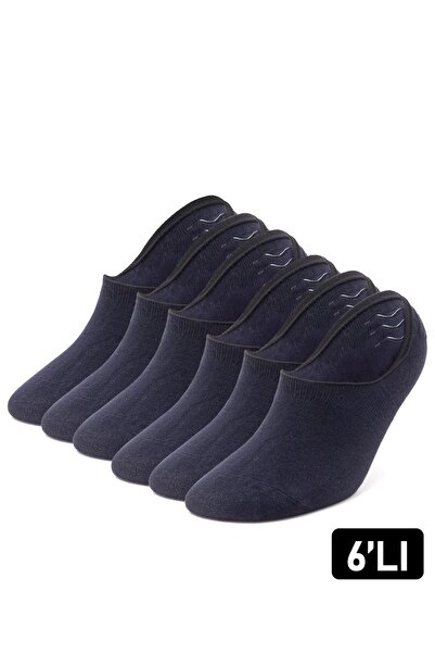 Just inner Men's Bamboo Ballerina Socks 6 Pack