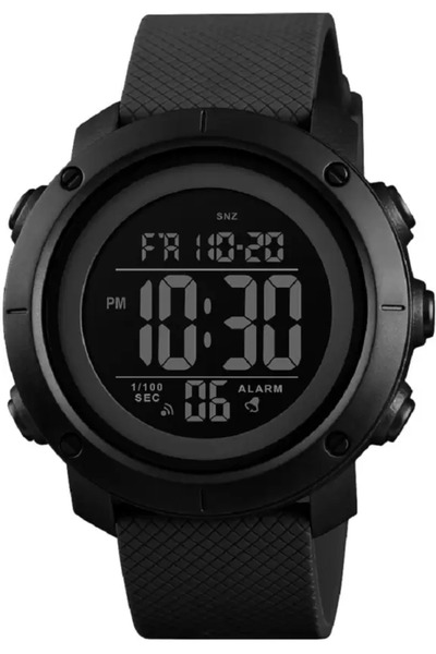 Skmei Ανδρικό ρολόι ψηφιακού χρονογράφου με ξυπνητήρι και χρονόμετρο 5 ATM