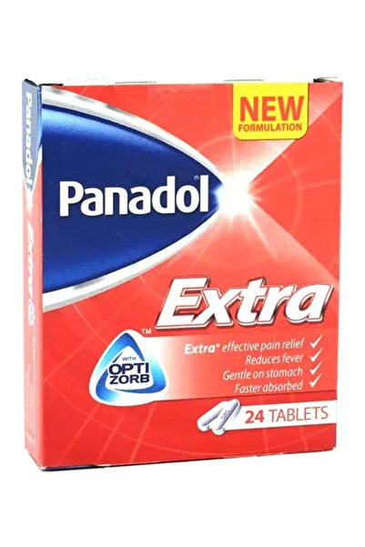 Panadol Extra Optizorb, Pain Reliever, 24S