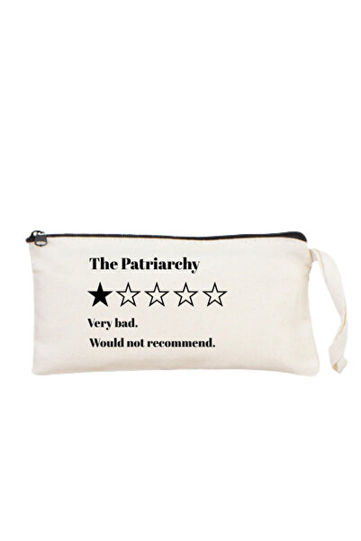 junobi Feminist Bez Çanta & Kalemlik Seti – The Patriarchy 1 Star