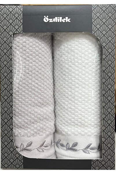 Özdilek Filgo Floral 2-Piece Boxed Towel