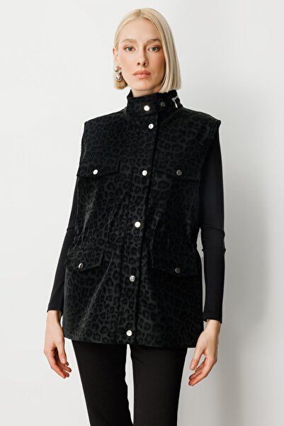 Ekol Plush Lined Vest with Cover Pockets