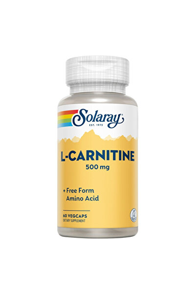Solaray L - Carnitine 500Mg 60 Capsules