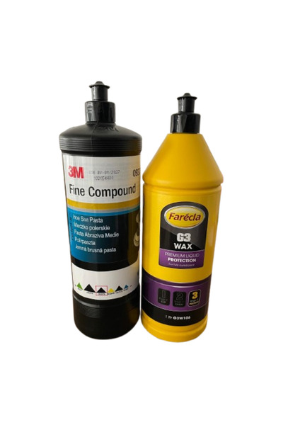 3M İnce Pasta 1 Lt - Farecla Wax Cila 1 Lt