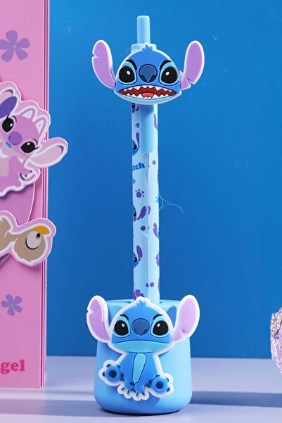 Disney Lilo&Stitch Lisanslı Figürlü Tükenmez Kalem Seti - Stitch
