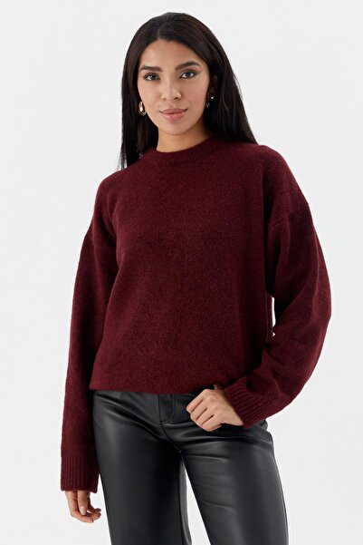 Shopping Shop Tricotaj Pulover MAROON