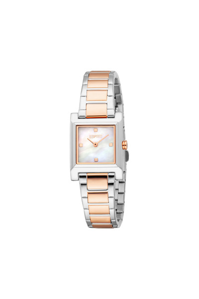 Esprit Women's Silver/Rose Gold Watch | Es1l474m0065
