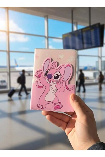 Disney Lisanslı Lilo & Stitch Koleksiyonu Pasaport Kılıfı