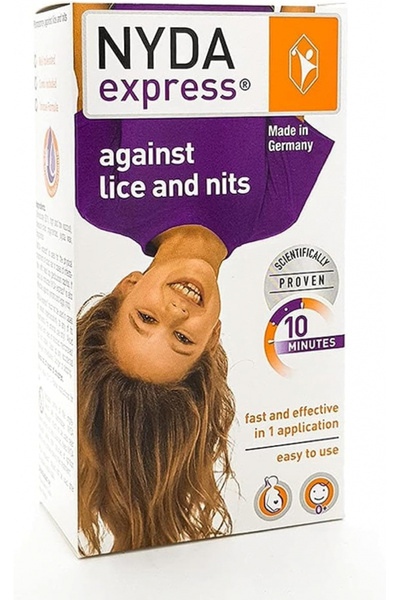 Nyda بخاخ إكسبريس ضد القمل والصئبان 50 مل