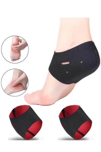 Peddy Plantar Fasiit Topuk Çorabı Ayak Bileği Destekli Ortez Sporcu Çorabı To...