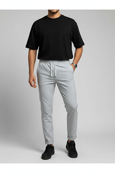 hello7 Double Leg Lace-Up Men's Jogger Pantscomfortable Fit