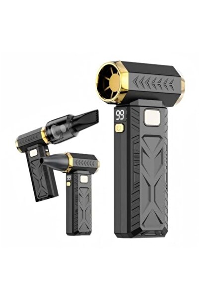 HYX منفضة هواء كهربائية، منفاخ هواء فائق القوة بسرعة 130000 دورة في الدقيقة ومكنسة كهربائية