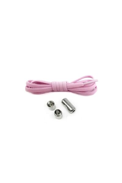 Doty CoolMag Elastic Shoelaces with Magnetic Capsule, 0.6x120 cm, Light Pink,