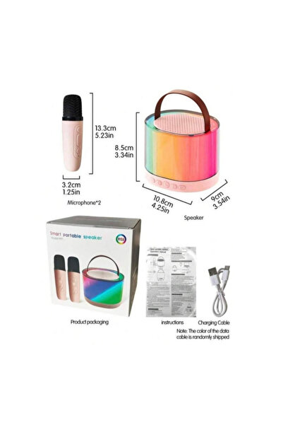 OEM Set boxa si microfon wireless pentru karaoke