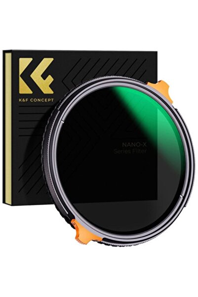K&F CONCEPT Filter 2 in 1 Nano X Variable ND4-ND64 and CPL Filter 37mm
