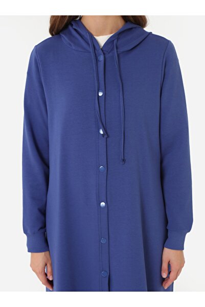 Benin Спортивна куртка з капюшоном і застібками / Пальто - Indigo -