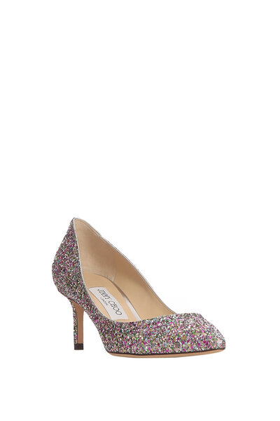 Jimmy Choo Renkli Topuklu Ayakkabı