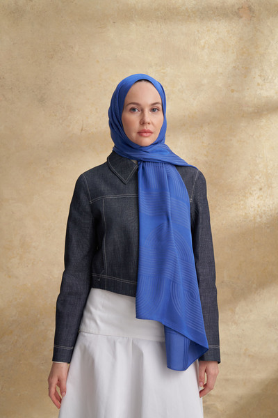 ARMANDA ŞAL FIORI JACQUARD LINE - SAKS