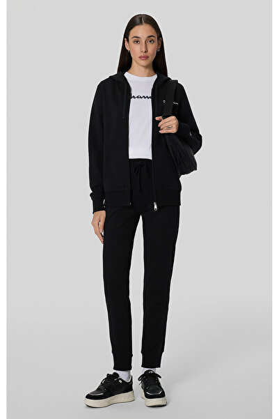 Champion Authentic Pants Rib Cuff Pants Kadın  Siyah  Eşofman Altı - 118095-KK001