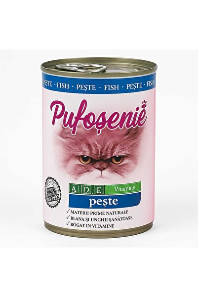 PUFOSENIE Hrana umeda la conserva cu peste pentru pisici 24X415G