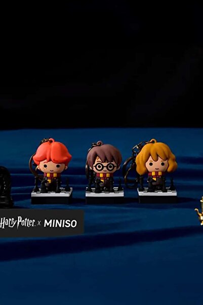 Harry Potter Lisanslı Dama Tahtası Damgalı Anahtarlık