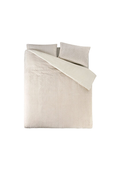 Sleeptime Chevron Teddy Creme Bedding Set