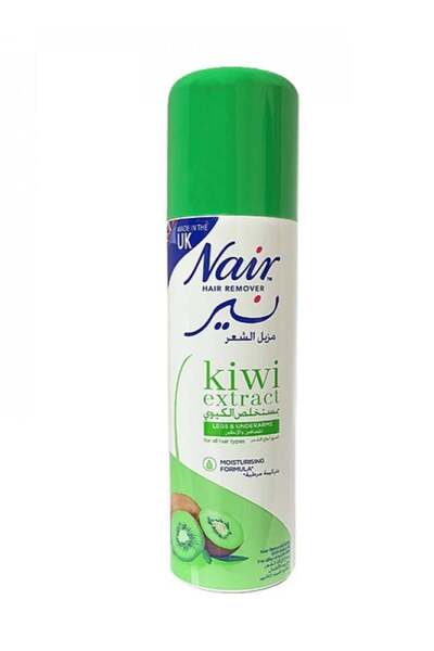 Nair بخاخ إزالة الشعر بزيت الأطفال - خلاصة الكيوي، 200 مل