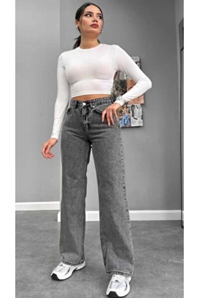 SHEVANE Princess&¥İ Season&&High Waist&&Stretch&&Women's Palazzo Denim Pants