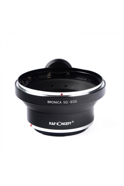 K&F CONCEPT Adaptor de montură Bronica SQ-EOS de la Bronica SQ la Canon EOS cu adaptor pentru trepied KF06.136