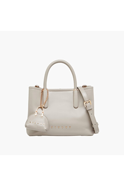 United Colors of Benetton حقيبة توت UCB Sisley الصلبة مع حزام قابل للفصل