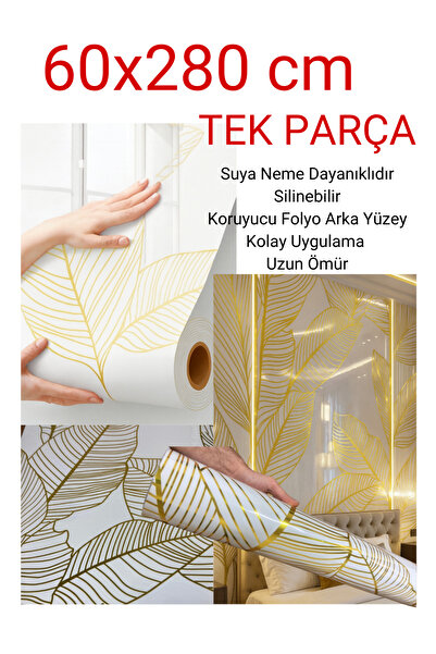 UKAB DEKOR Lüks Kendinden Yapışkanlı Esnek Köpük Beyaz Pvc Mermer Panel Banyo Wc Mutfak (1 Adet)