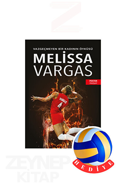 peta kitap Melissa Vargas - Vazgeçmeyen Bir Kadının Öyküsü (Poster ve Voleybo...