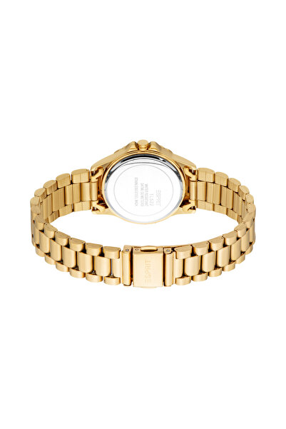 Esprit Women's Gold Stainless Steel Watch | Es1l522m0045