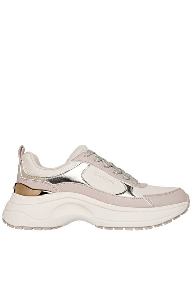 SKECHERS Women's sports shoes, HAZEL - STUNNING YOU 177447-NAT cream, -leather 38