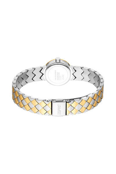 Esprit Women's Silver/Gold Stainless Watch | Es1l510m0055