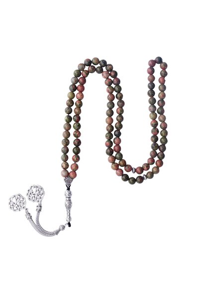 Zeynep Büyükbay Unakit Natural Stone Prayer Beads 99 Pieces