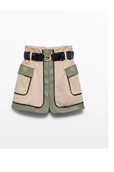 Abel & Lula Abel&Lula Girl's Skirt - Khaki