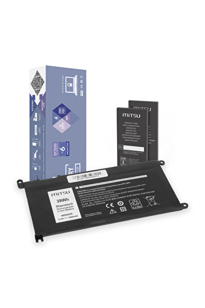 Other WDX0R P75F P62F P66F T2JX4 WDXOR Battery for Dell