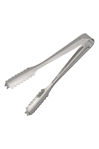 SHOPIENS Clește metalic pentru gheață, 16 cm, argintiu, MYONNA IT & E-COMMERCE