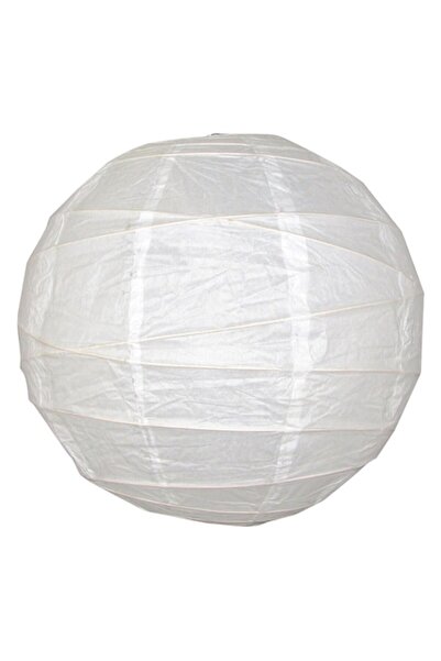 SHOPIENS Abajur Lustra, Model Hartie, Diametru 40cm, Alb