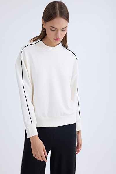 Vitrin Μπλούζα με ρίγες στο κορδόνι του γιακά