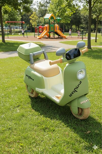 KidzFun Wespina Akülü Kumandalı Motor Yeşil