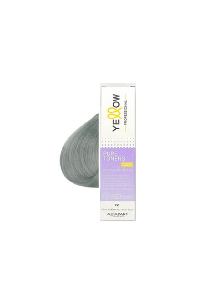 YELLOW Vopsea Pure Toner Metallic Ash 100ml