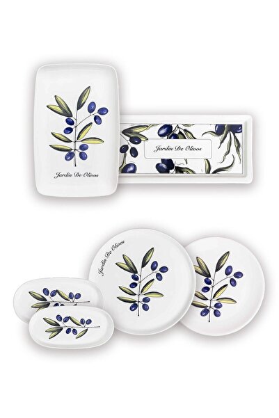 The Mia Olivos Kahvaltı Takımı 6 Kişilik 15 Parça Set 1