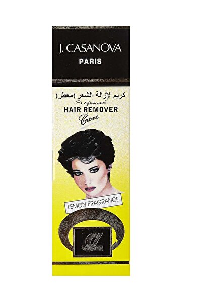 J.CASANOVA PARIS كريم إزالة الشعر بالليمون 60 جرام