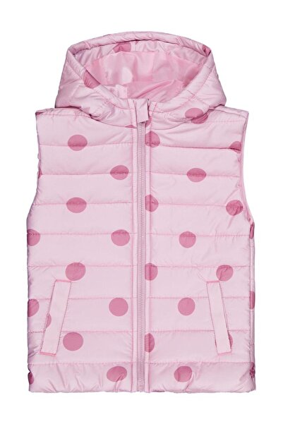 Civil Girls Point Printed Vest for Ages 6-9 - Powder Color for Ages 9-10